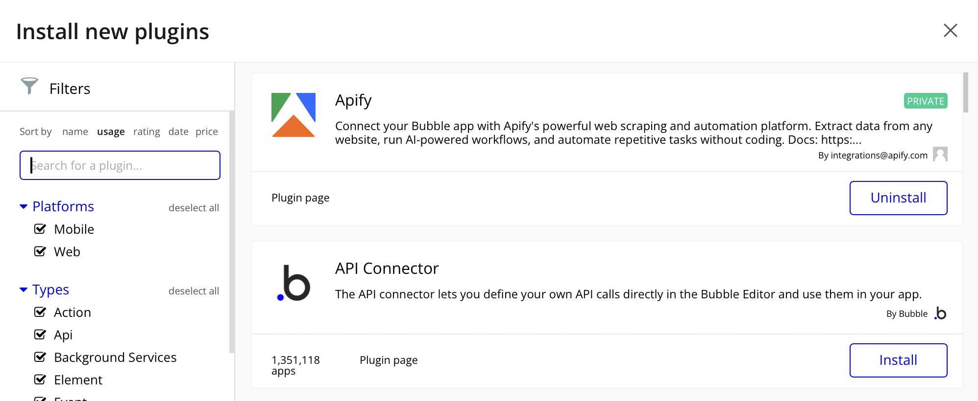 Apify Plugin Download